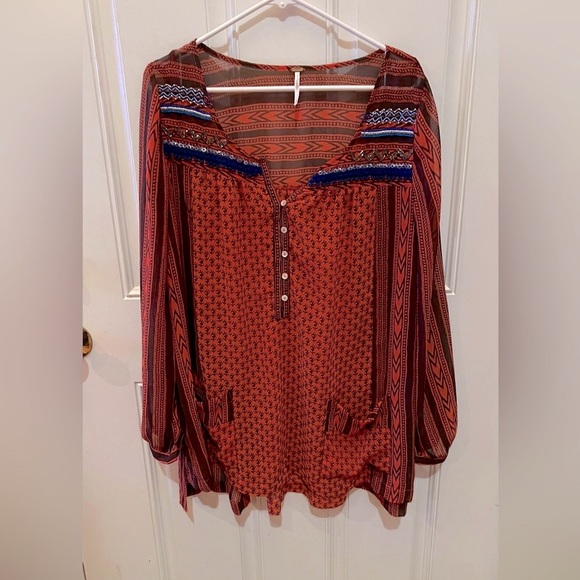 Free People tunic top M - Picture 1 of 11
